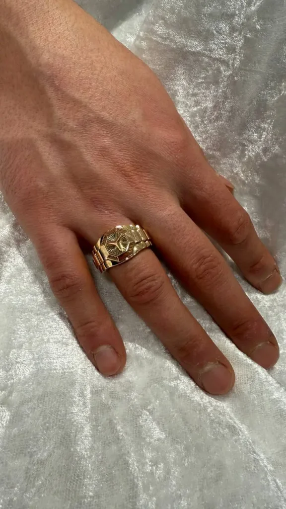 انگشتر مردانه بنز کد ۹۰