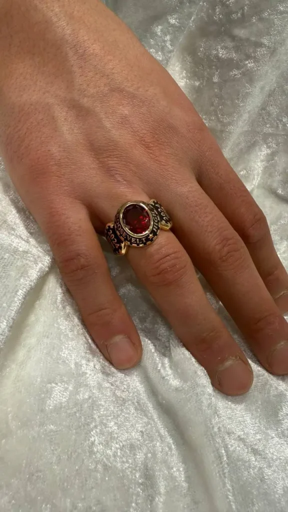 انگشتر مردانه عقیق کد ۸۹