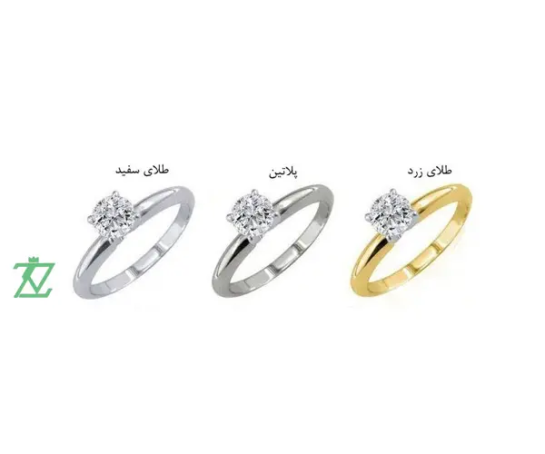 طلای سفید چیست؟ تفاوت طلای سفید با طلای زرد