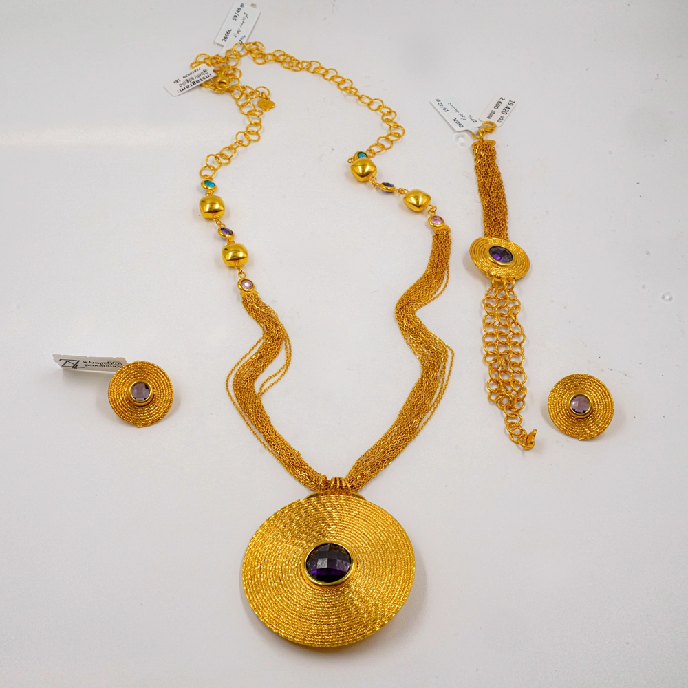 نیم ست بهراد (گردنبند،دستبند ) کد 2607c-2606c