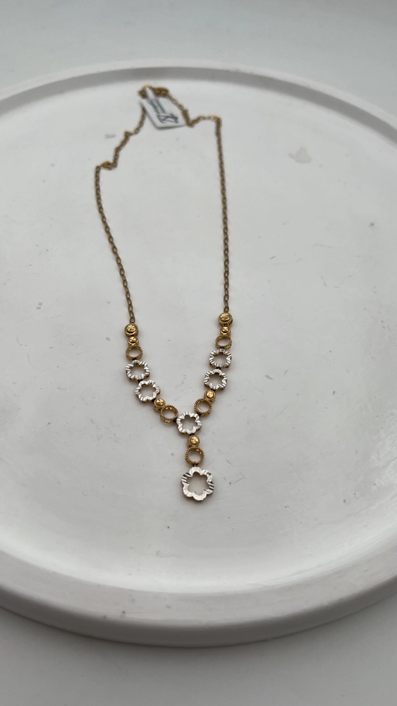 گردنبند گلبرگ کد:۷۷۷۱