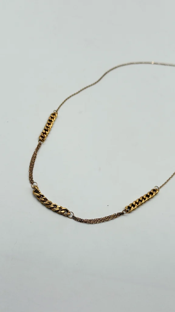 گردنبند کارتیر بدون اجرت کد 9528