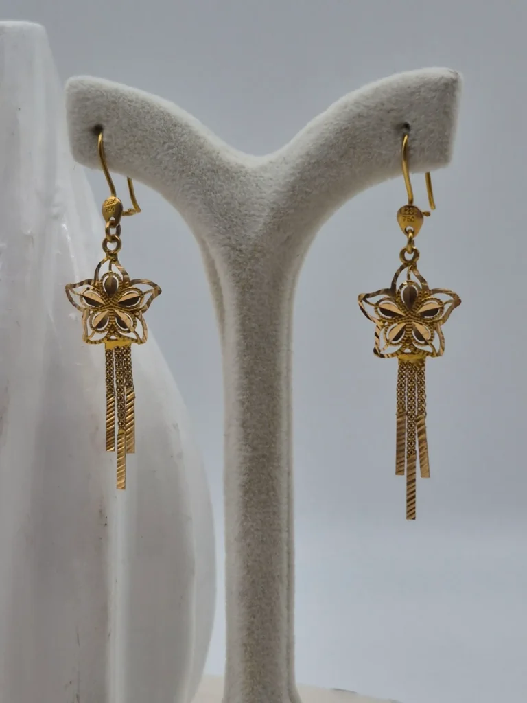 گوشواره کلکته بدون اجرت کد 9570