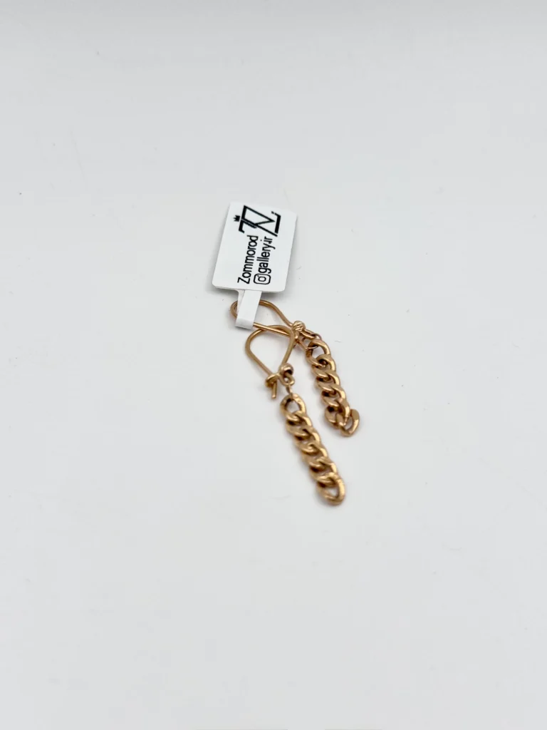 گوشواره کارتیر بدون اجرت کد 9880